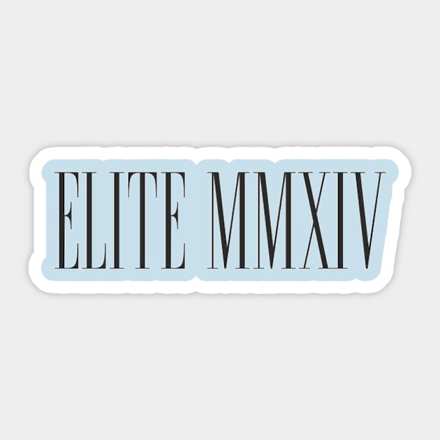 Elite MMXIV Text Sticker by EliteMMXIV